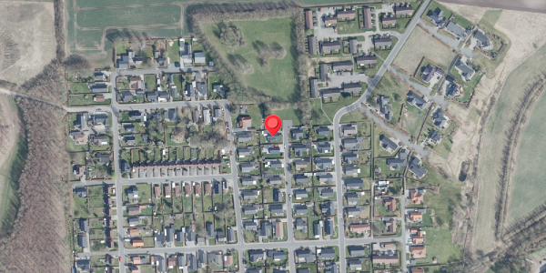 Oversvømmelsesrisiko fra vandløb på Hasselvej 21, 9620 Aalestrup
