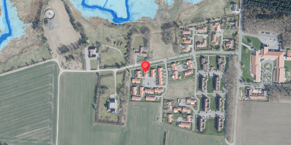 Oversvømmelsesrisiko fra vandløb på Markdiget 18, 9620 Aalestrup