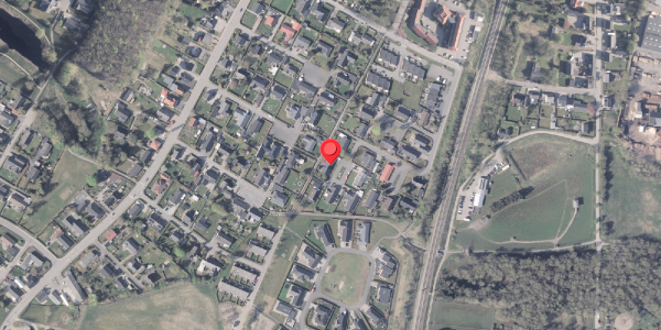 Oversvømmelsesrisiko fra vandløb på Vildrosen 21, 9510 Arden