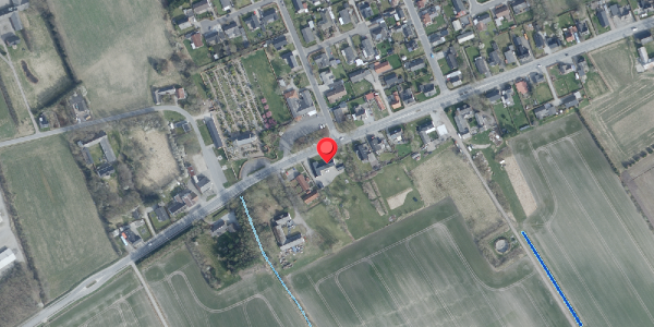 Oversvømmelsesrisiko fra vandløb på Thyvej 9, 9460 Brovst
