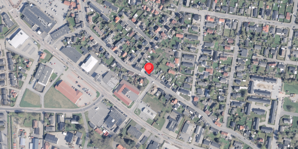 Oversvømmelsesrisiko fra vandløb på Algade 129, 9700 Brønderslev