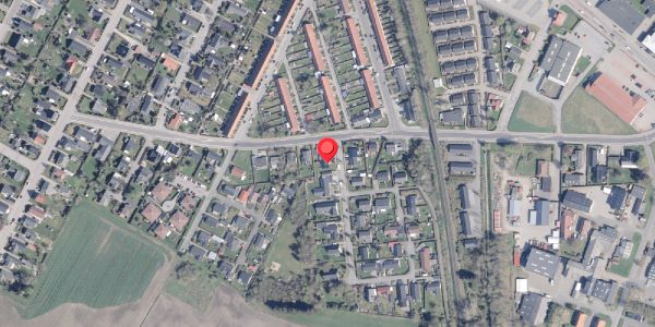 Oversvømmelsesrisiko fra vandløb på Bornholmsgade 4, 9700 Brønderslev