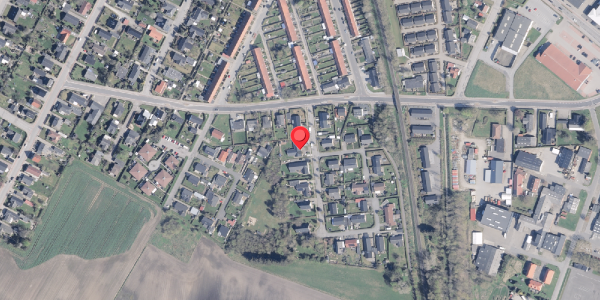 Oversvømmelsesrisiko fra vandløb på Bornholmsgade 6, 9700 Brønderslev