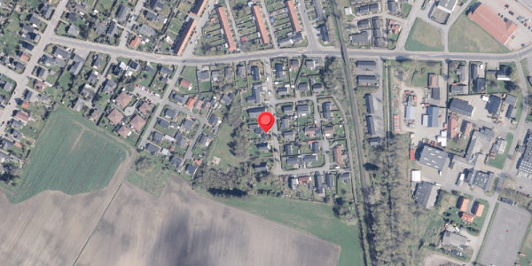 Oversvømmelsesrisiko fra vandløb på Bornholmsgade 10, 9700 Brønderslev