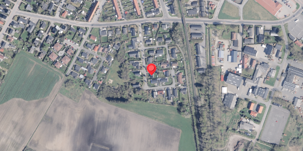 Oversvømmelsesrisiko fra vandløb på Bornholmsgade 13, 9700 Brønderslev