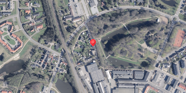 Oversvømmelsesrisiko fra vandløb på Parallelvej 3, 9700 Brønderslev