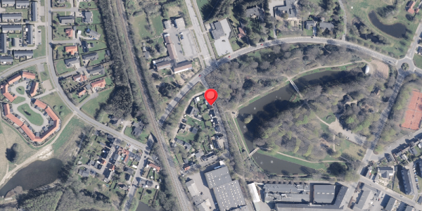 Oversvømmelsesrisiko fra vandløb på Parallelvej 9, 9700 Brønderslev