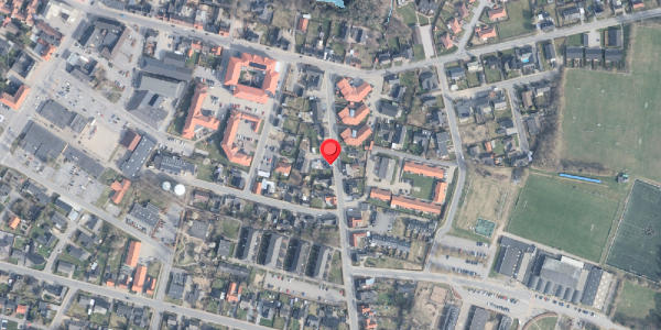 Oversvømmelsesrisiko fra vandløb på Algade 10, 9320 Hjallerup