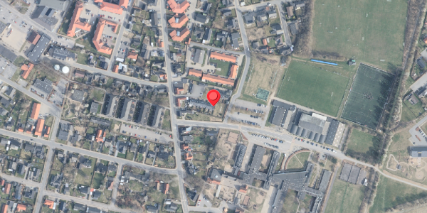Oversvømmelsesrisiko fra vandløb på Algade 13F, 9320 Hjallerup