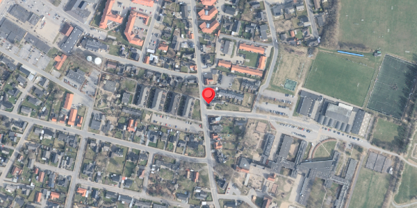 Oversvømmelsesrisiko fra vandløb på Algade 17, 9320 Hjallerup
