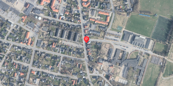 Oversvømmelsesrisiko fra vandløb på Algade 21, 9320 Hjallerup