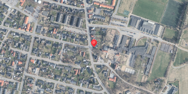 Oversvømmelsesrisiko fra vandløb på Algade 31, 9320 Hjallerup