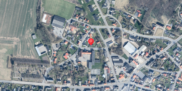 Oversvømmelsesrisiko fra vandløb på Ankervej 4, 9340 Asaa