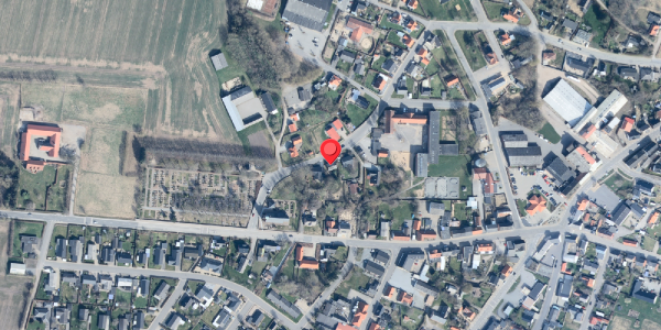 Oversvømmelsesrisiko fra vandløb på Mathildevej 4, 9340 Asaa