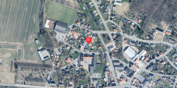 Oversvømmelsesrisiko fra vandløb på Mathildevej 8, 9340 Asaa