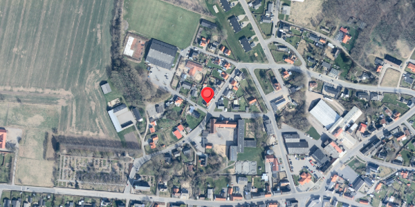 Oversvømmelsesrisiko fra vandløb på Mathildevej 9, 9340 Asaa
