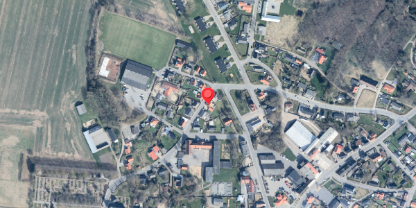 Oversvømmelsesrisiko fra vandløb på Mathildevej 10, 9340 Asaa