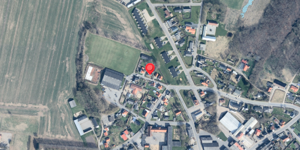 Oversvømmelsesrisiko fra vandløb på Rusen 4, 9340 Asaa