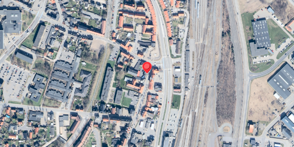 Oversvømmelsesrisiko fra vandløb på Danmarksgade 4A, . , 9900 Frederikshavn