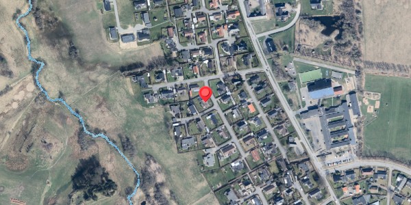 Oversvømmelsesrisiko fra vandløb på Gåsetoften 4, 9900 Frederikshavn