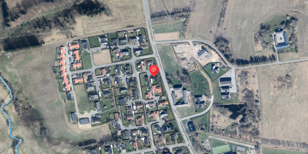 Oversvømmelsesrisiko fra vandløb på Hanetoften 5, 9900 Frederikshavn