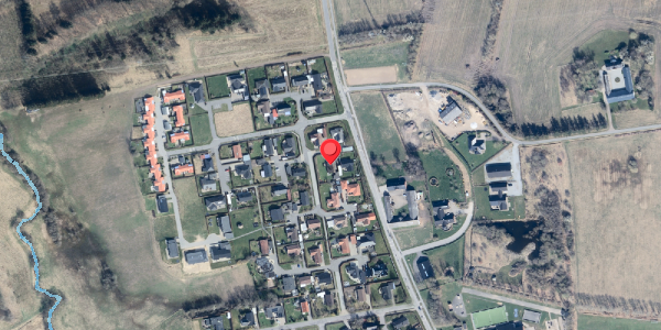 Oversvømmelsesrisiko fra vandløb på Hanetoften 7, . , 9900 Frederikshavn