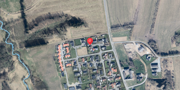 Oversvømmelsesrisiko fra vandløb på Hanetoften 10, . , 9900 Frederikshavn