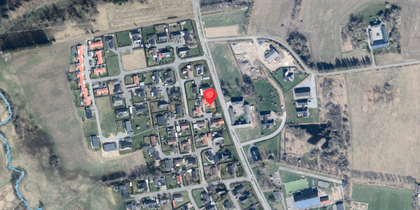 Oversvømmelsesrisiko fra vandløb på Hanetoften 11, . , 9900 Frederikshavn