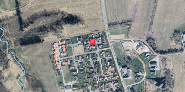 Oversvømmelsesrisiko fra vandløb på Hanetoften 14, . , 9900 Frederikshavn