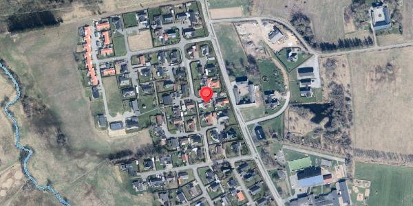 Oversvømmelsesrisiko fra vandløb på Hanetoften 15, . , 9900 Frederikshavn