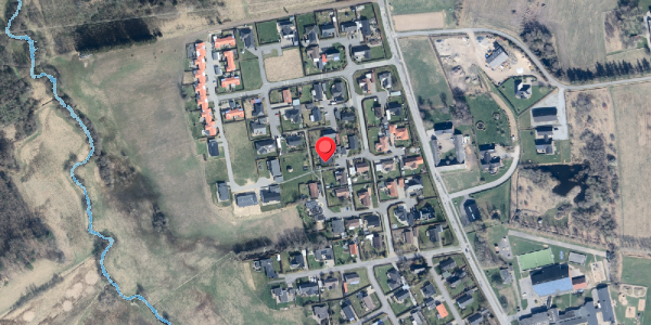 Oversvømmelsesrisiko fra vandløb på Hanetoften 23, . , 9900 Frederikshavn