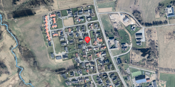 Oversvømmelsesrisiko fra vandløb på Hanetoften 25, . , 9900 Frederikshavn