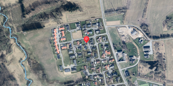 Oversvømmelsesrisiko fra vandløb på Hanetoften 33, 9900 Frederikshavn