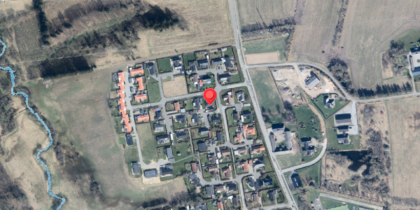 Oversvømmelsesrisiko fra vandløb på Hanetoften 35, 9900 Frederikshavn