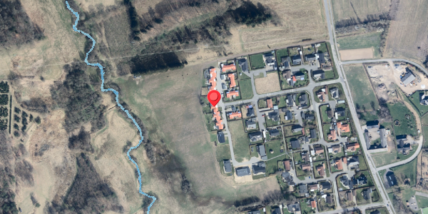 Oversvømmelsesrisiko fra vandløb på Hanetoften 50, 9900 Frederikshavn