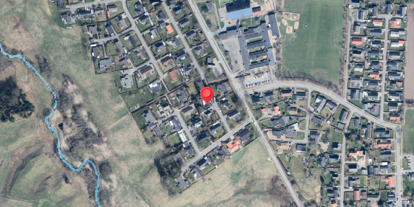 Oversvømmelsesrisiko fra vandløb på Hestetoften 8, . , 9900 Frederikshavn