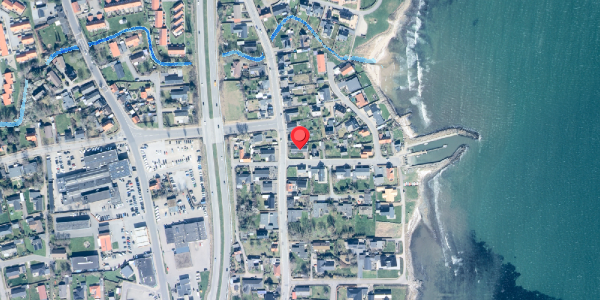 Oversvømmelsesrisiko fra vandløb på Neppensvej 21, . , 9900 Frederikshavn
