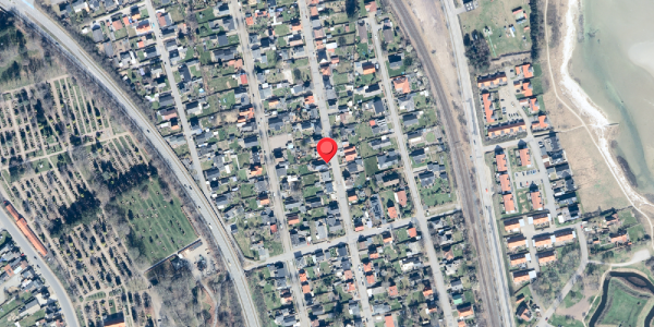Oversvømmelsesrisiko fra vandløb på Rosevej 33, 9900 Frederikshavn