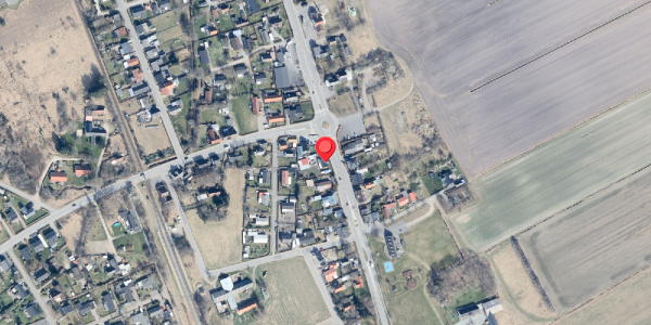 Oversvømmelsesrisiko fra vandløb på Skagensvej 421, 9981 Jerup
