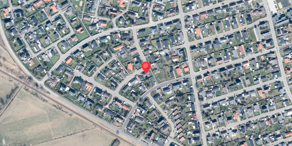 Oversvømmelsesrisiko fra vandløb på Stentevej 6, 9970 Strandby