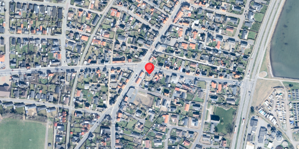 Oversvømmelsesrisiko fra vandløb på Thodesvej 4, 9900 Frederikshavn