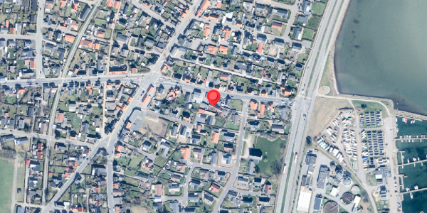 Oversvømmelsesrisiko fra vandløb på Thodesvej 16B, 9900 Frederikshavn