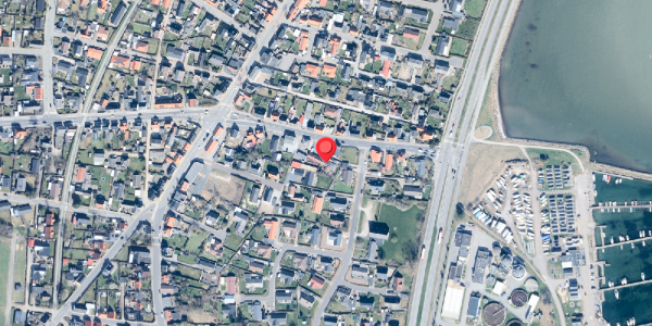 Oversvømmelsesrisiko fra vandløb på Thodesvej 18, 9900 Frederikshavn