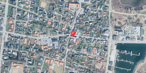 Oversvømmelsesrisiko fra vandløb på Brogade 17C, 9370 Hals