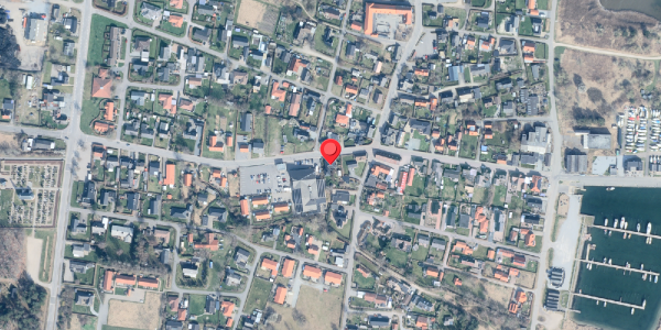 Oversvømmelsesrisiko fra vandløb på Brogade 21, 9370 Hals