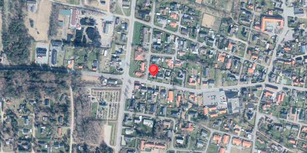 Oversvømmelsesrisiko fra vandløb på Brogade 36, 9370 Hals