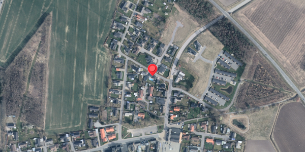 Oversvømmelsesrisiko fra vandløb på Parallelvej 3, 9362 Gandrup