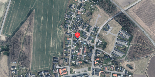 Oversvømmelsesrisiko fra vandløb på Parallelvej 7, 9362 Gandrup