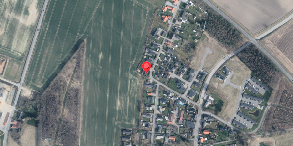 Oversvømmelsesrisiko fra vandløb på Parallelvej 9, 9362 Gandrup