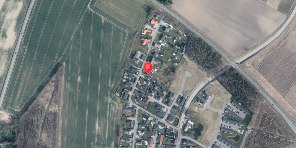 Oversvømmelsesrisiko fra vandløb på Parallelvej 14, 9362 Gandrup
